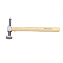 Plated-work repair hammer w/wooden handle